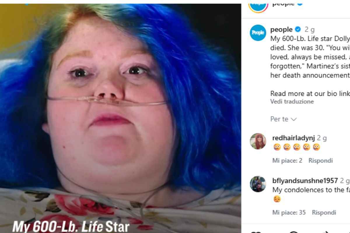 Addio a Dolly di Vite al Limite